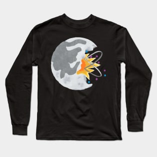 Dyson Sphere moon? hmmmm Long Sleeve T-Shirt